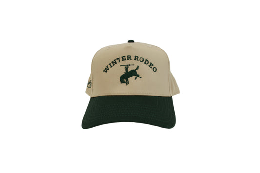 Buckin' Bronc | Green & Natural Hat