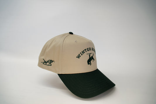 Buckin' Bronc | Green & Natural Hat