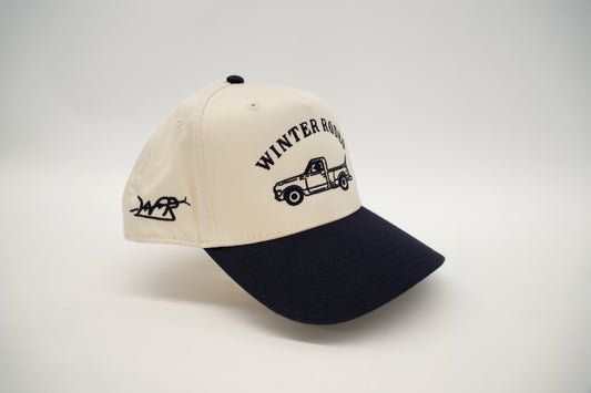 Stepside | Blue & Natural Hat