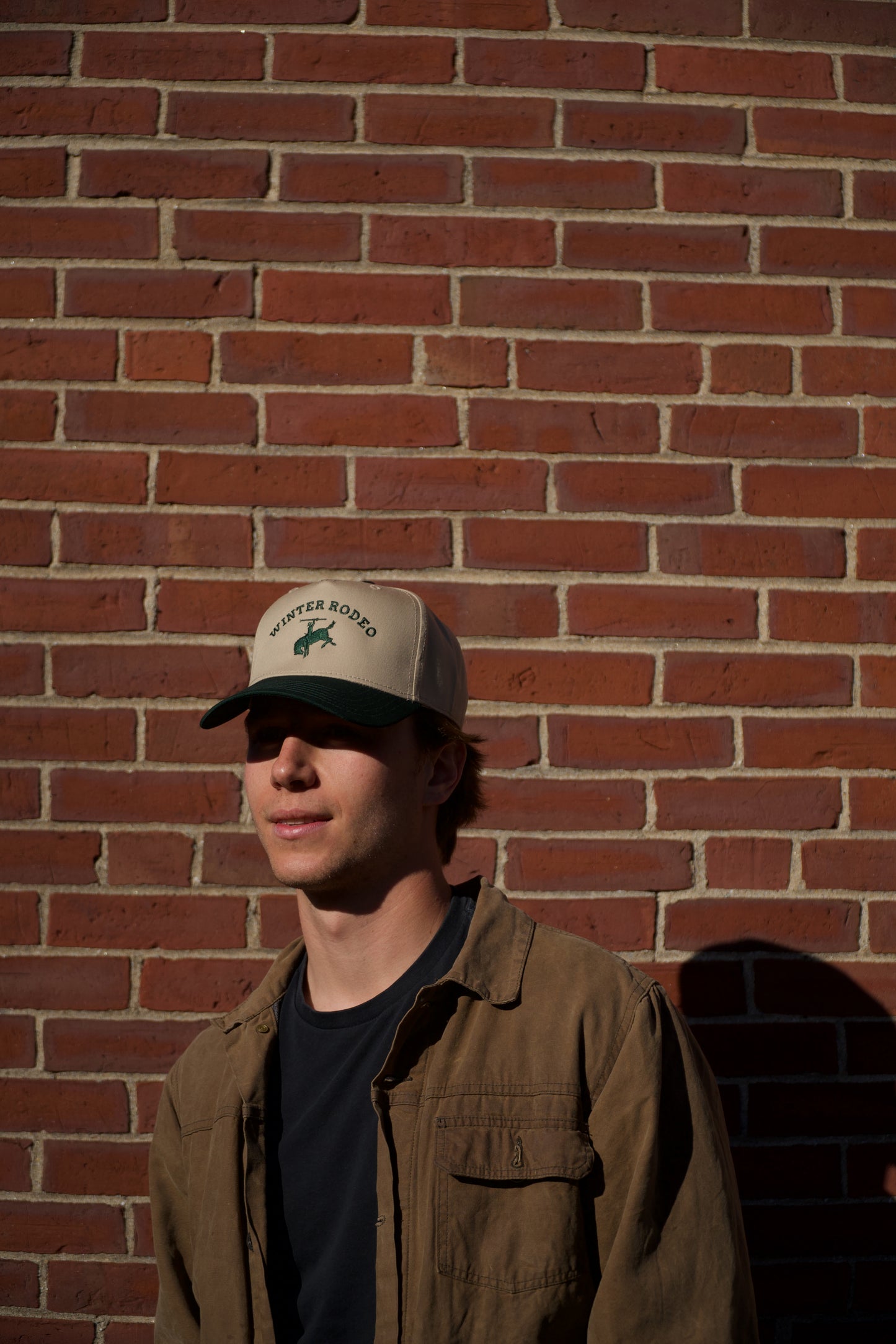 Buckin' Bronc | Green & Natural Hat