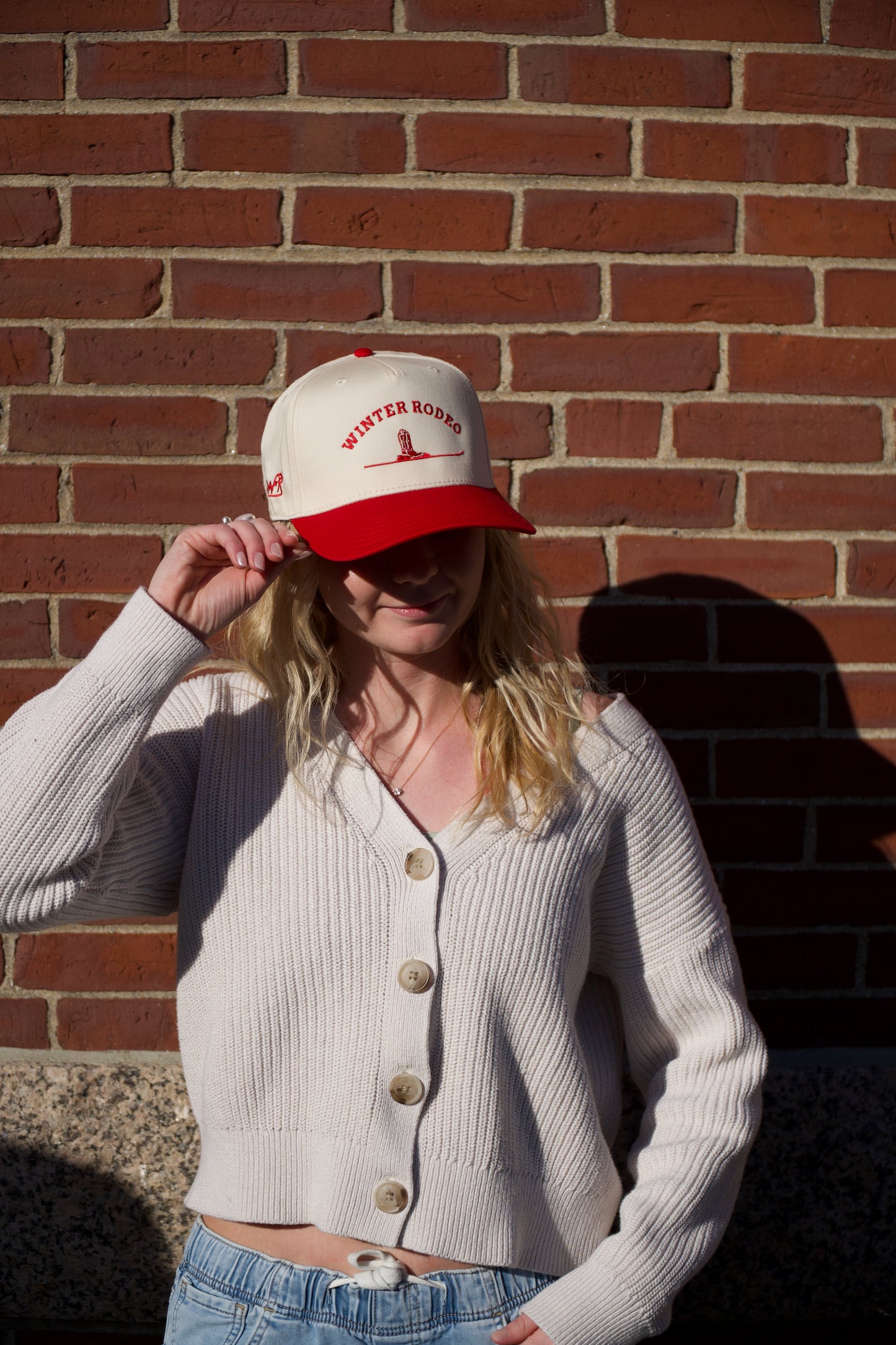 Texas Red | Red & Natural Hat